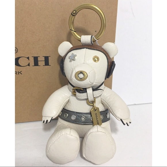 Coach Star Wars Princess Leia Bear Bag Charm NWT - Picture 1 of 8